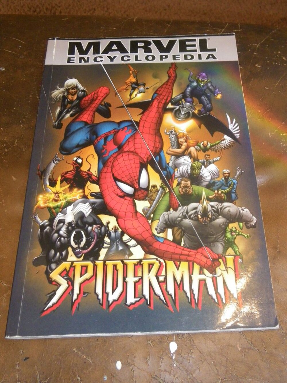 Marvel Encyclopedia Spider-Man Trade Paperback Graphic Novel
